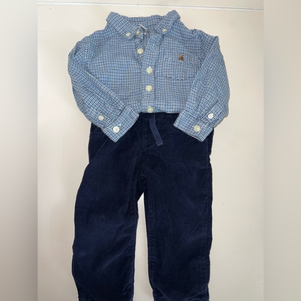 Baby Gap Boys Set- Size 12-18 Months